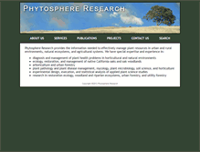 Tablet Screenshot of phytosphere.com